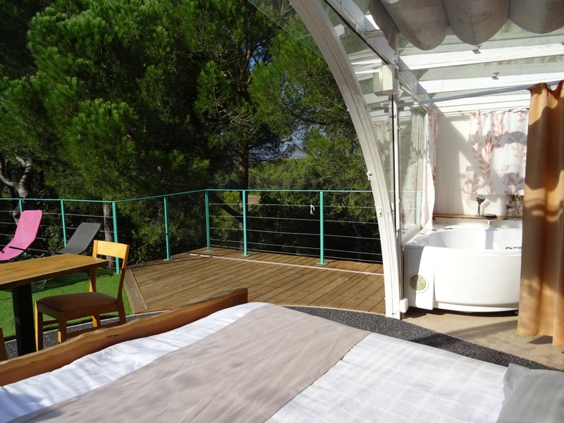 Bulle sur le toit : Bulle en Provence-Alpes-Côte d'Azur – photo 8 sur 21