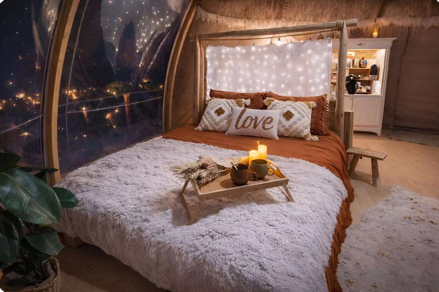 BOHO LODGE & Spa : Bulle en Rhône-Alpes (Auvergne-Rhône-Alpes) – photo 6 sur 21