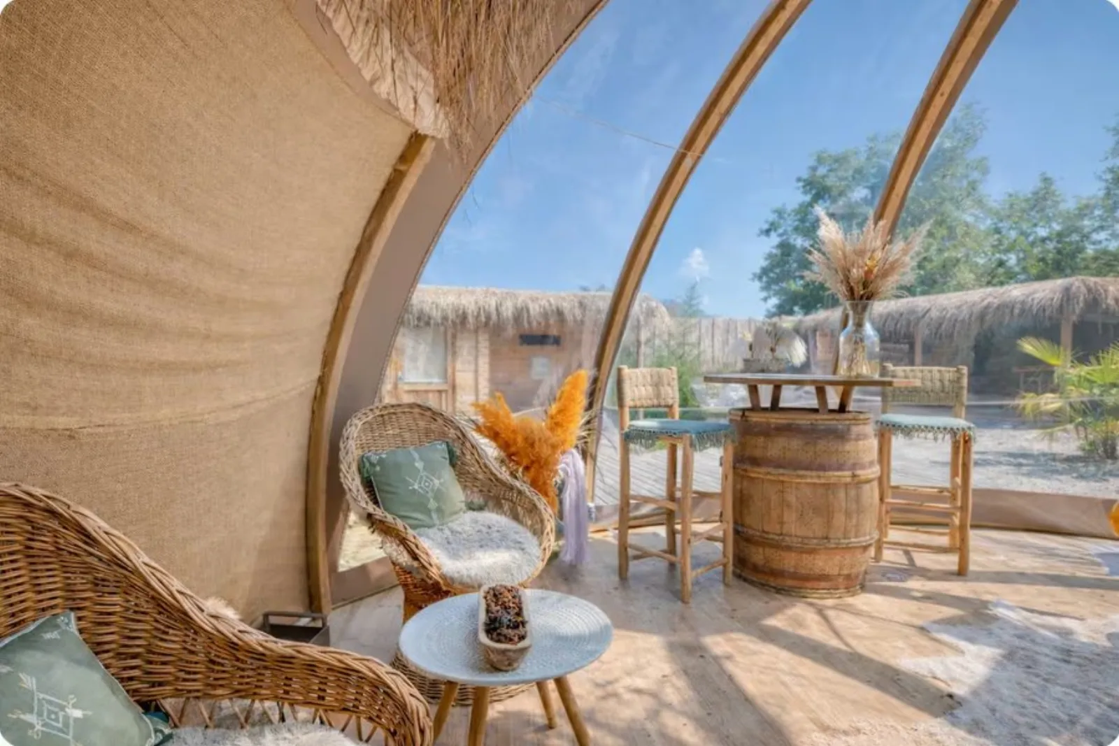BOHO LODGE & Spa : Bulle en Rhône-Alpes (Auvergne-Rhône-Alpes) - photo 12 sur 21
