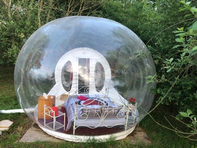 La bulle des 2 arbres de la sagesse & Spa : Bulle en Centre (Centre-Val de Loire) – cadre naturel Indre