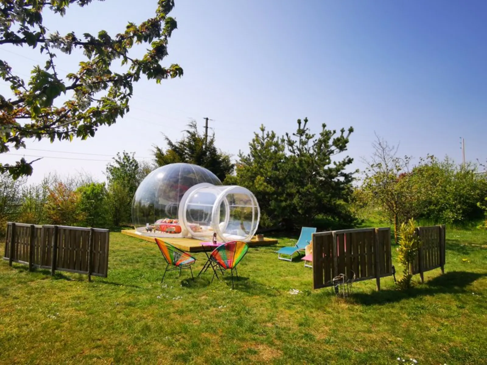 Bulle Cristal : Bulle en Île-de-France - bulle à Champmotteux, Essonne