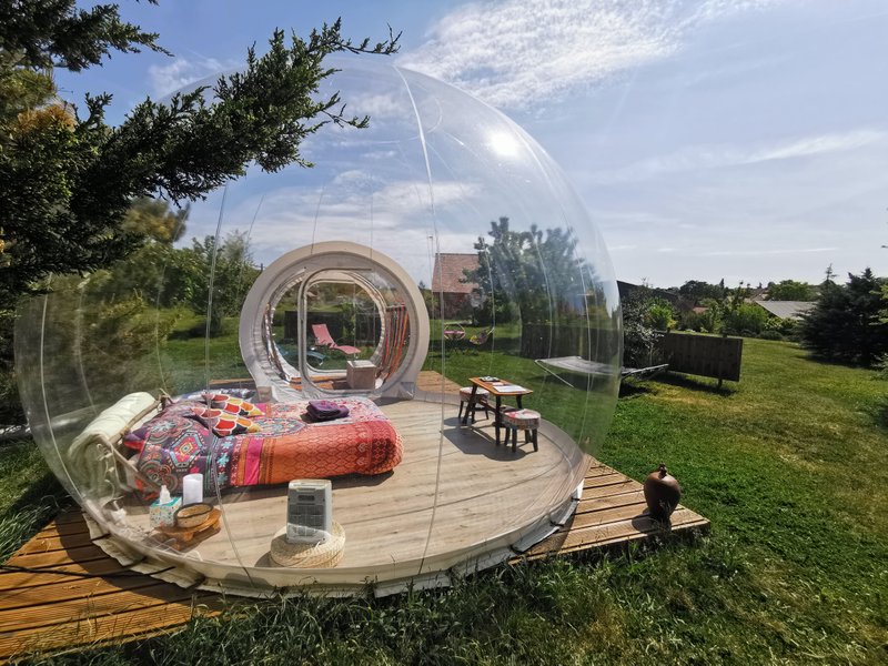 Équipements de la bulle à Champmotteux