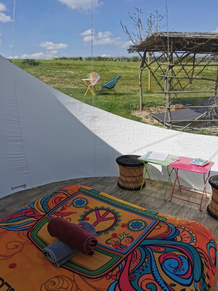 Bulle du Pré : Bulle en Île-de-France – cadre naturel Essonne