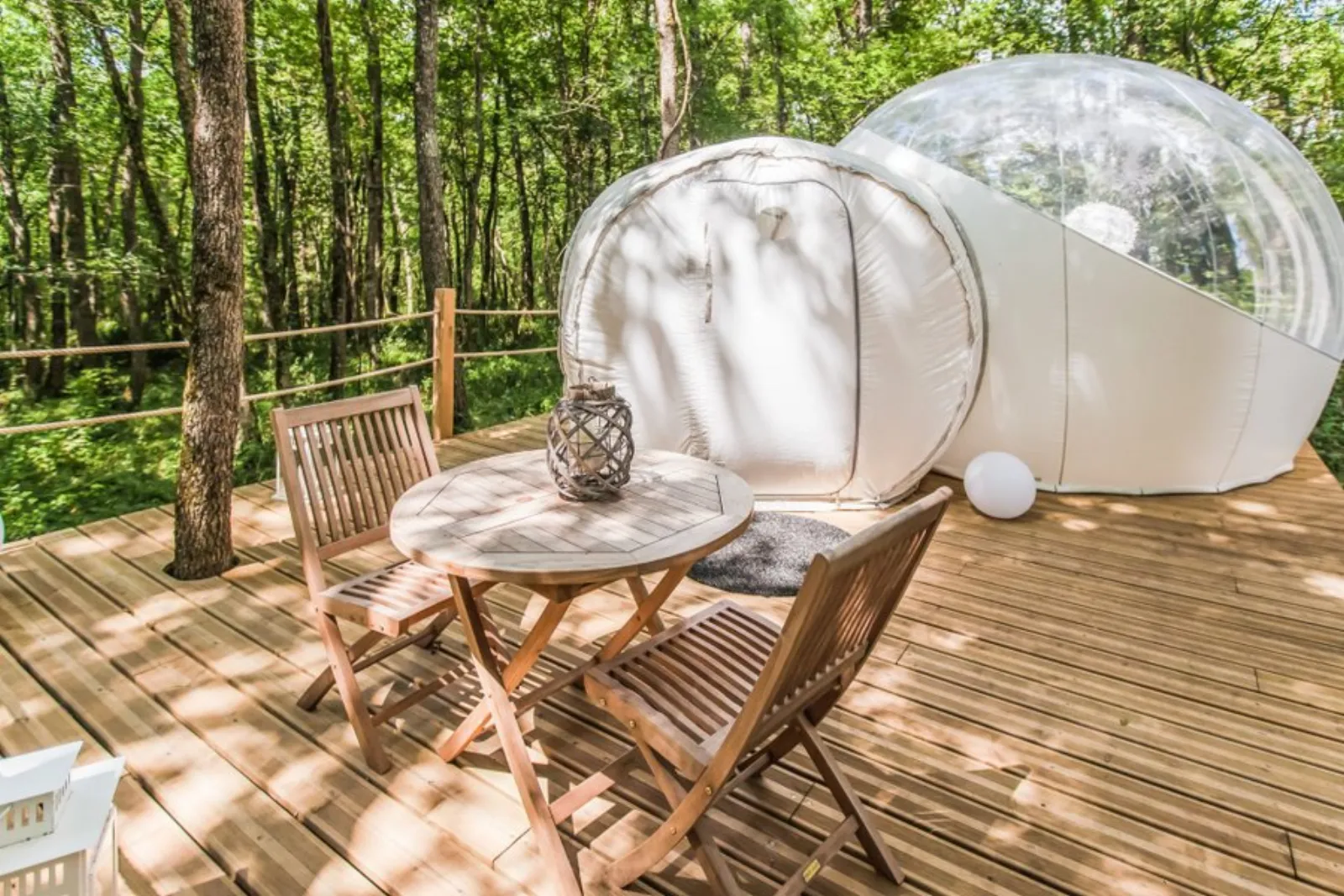 Bulle Spa Arômes : Bulle en Aquitaine (Nouvelle Aquitaine) - vue extérieure