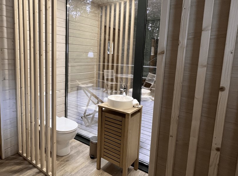 Chambre bulle sous les étoiles à Pompignac