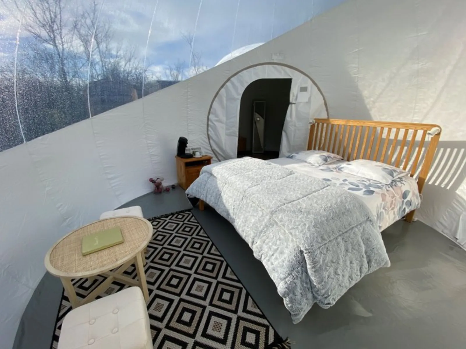 Équipements de la bulle à Argentonnay