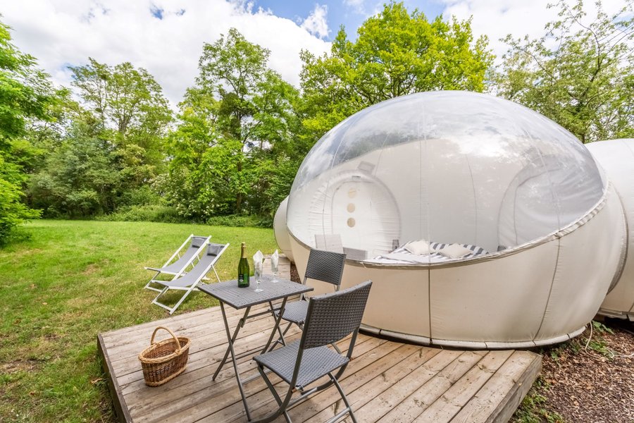 Bubble star : Bulle en Pays de la Loire – vue extérieure