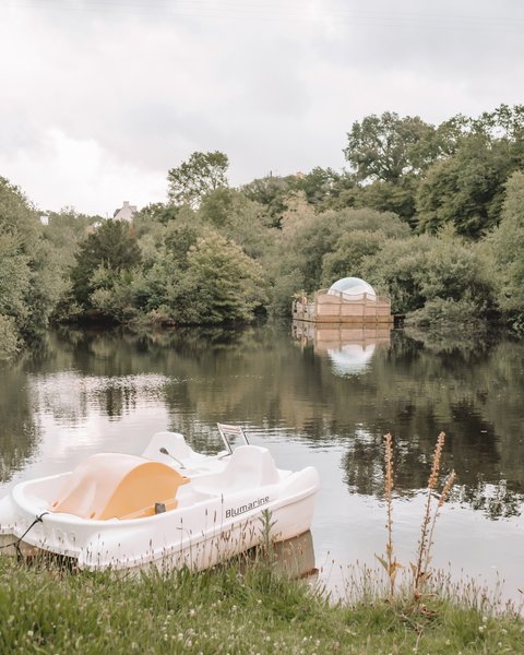 Intérieur bulle à La Roche Maurice