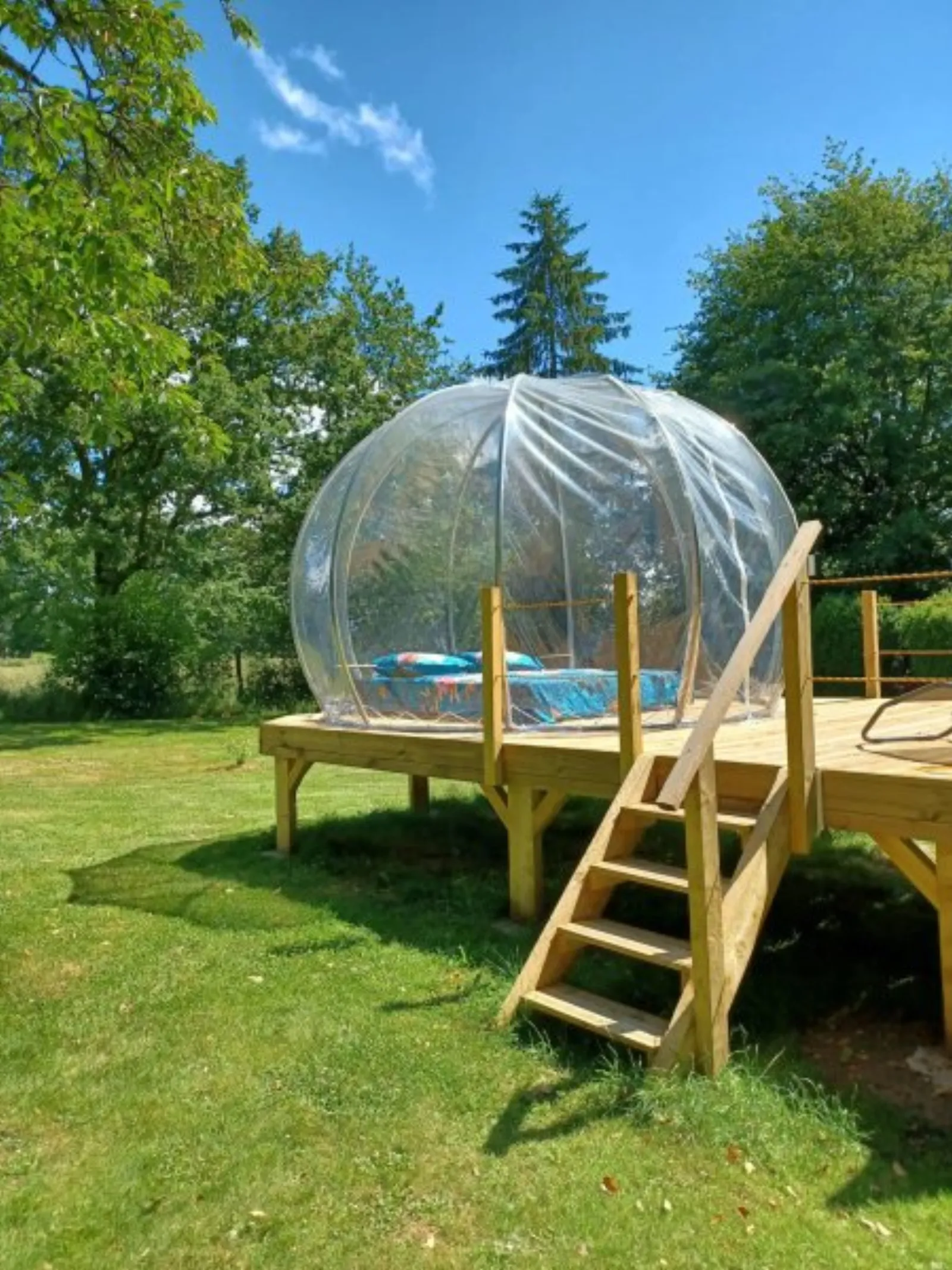Bulle sous les étoiles - cadre naturel Creuse