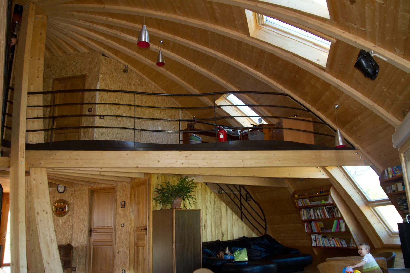 Équipements du dôme à Castelnau-de-Montmiral