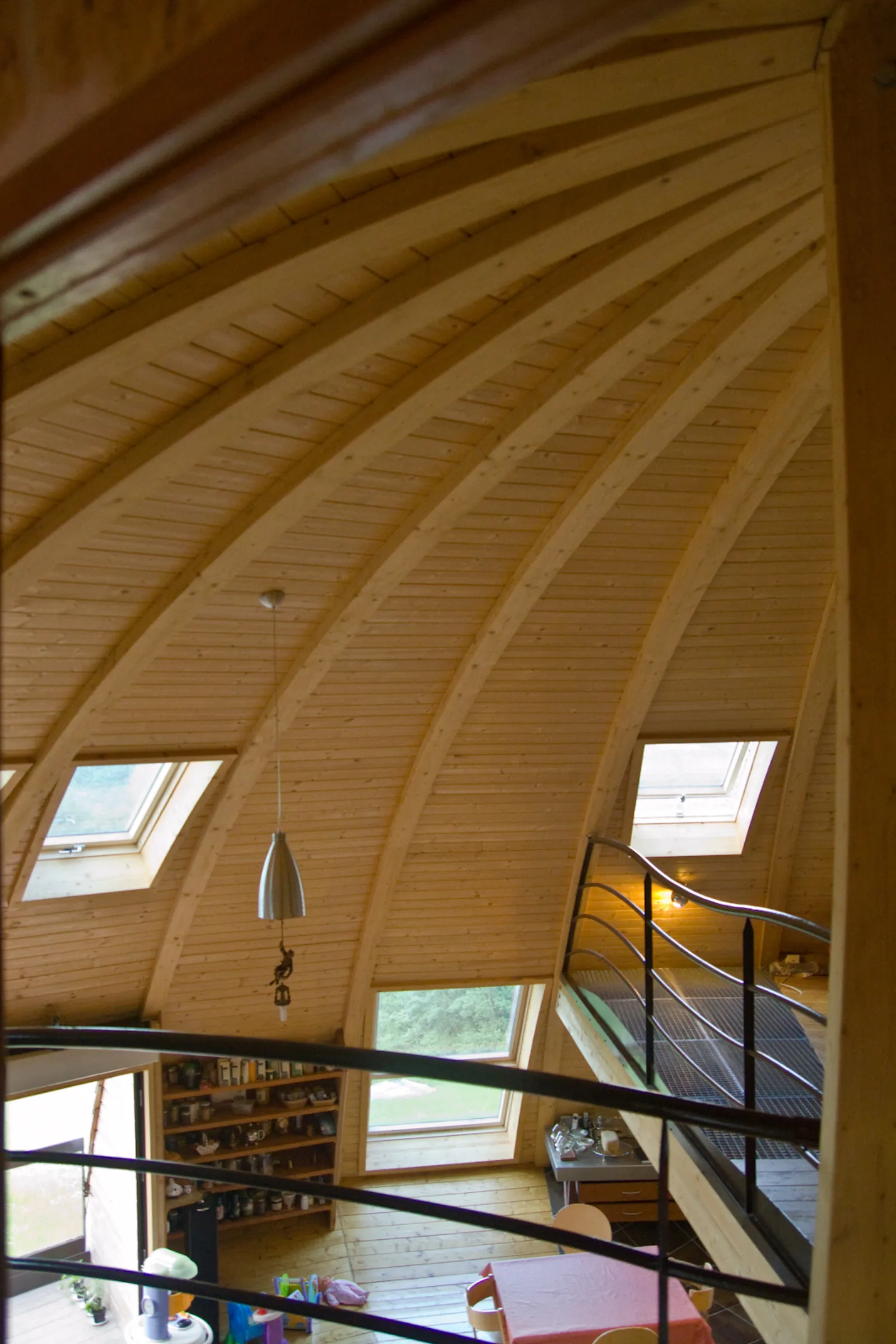 Dôme de Montmiral - Chambre dans un dôme en bois rotatif (Castelnau-de-Montmiral, Tarn) - photo 12 sur 12