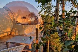 Bulle M87* avec planche dînatoire et petit-déjeuner : Bulle en Nord-Pas-de-Calais (Hauts-de-France) – photo 12 sur 15