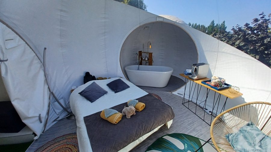 Bulle UMa avec planche dînatoire et petit-déjeuner : Bulle en Nord-Pas-de-Calais (Hauts-de-France) – photo 6 sur 13