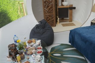 Bulle Vénus avec planche dînatoire et petit-déjeuner : Bulle en Nord-Pas-de-Calais (Hauts-de-France) – photo 18 sur 18