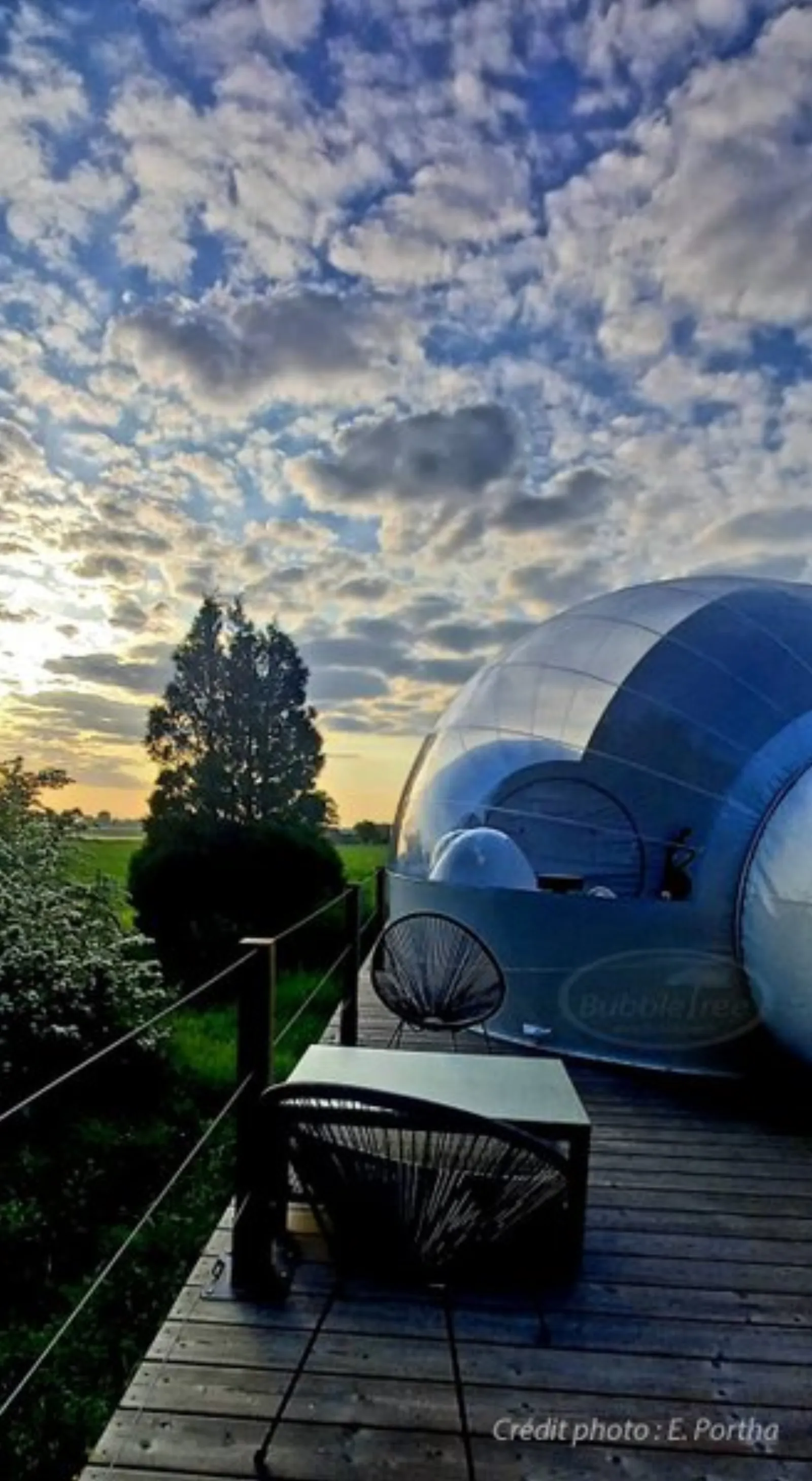 Bulle Yin Yang & balnéo avec planche dînatoire et petit-déjeuner : Bulle en Nord-Pas-de-Calais (Hauts-de-France) - bulle à Drincham, Nord