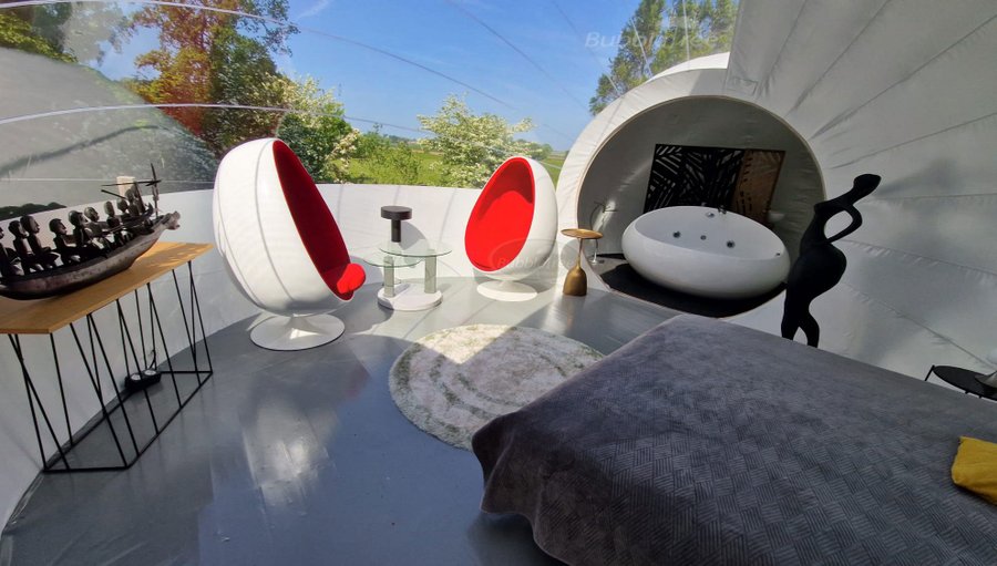 Bulle Yin Yang & balnéo avec planche dînatoire et petit-déjeuner : Bulle en Nord-Pas-de-Calais (Hauts-de-France) – photo 9 sur 17