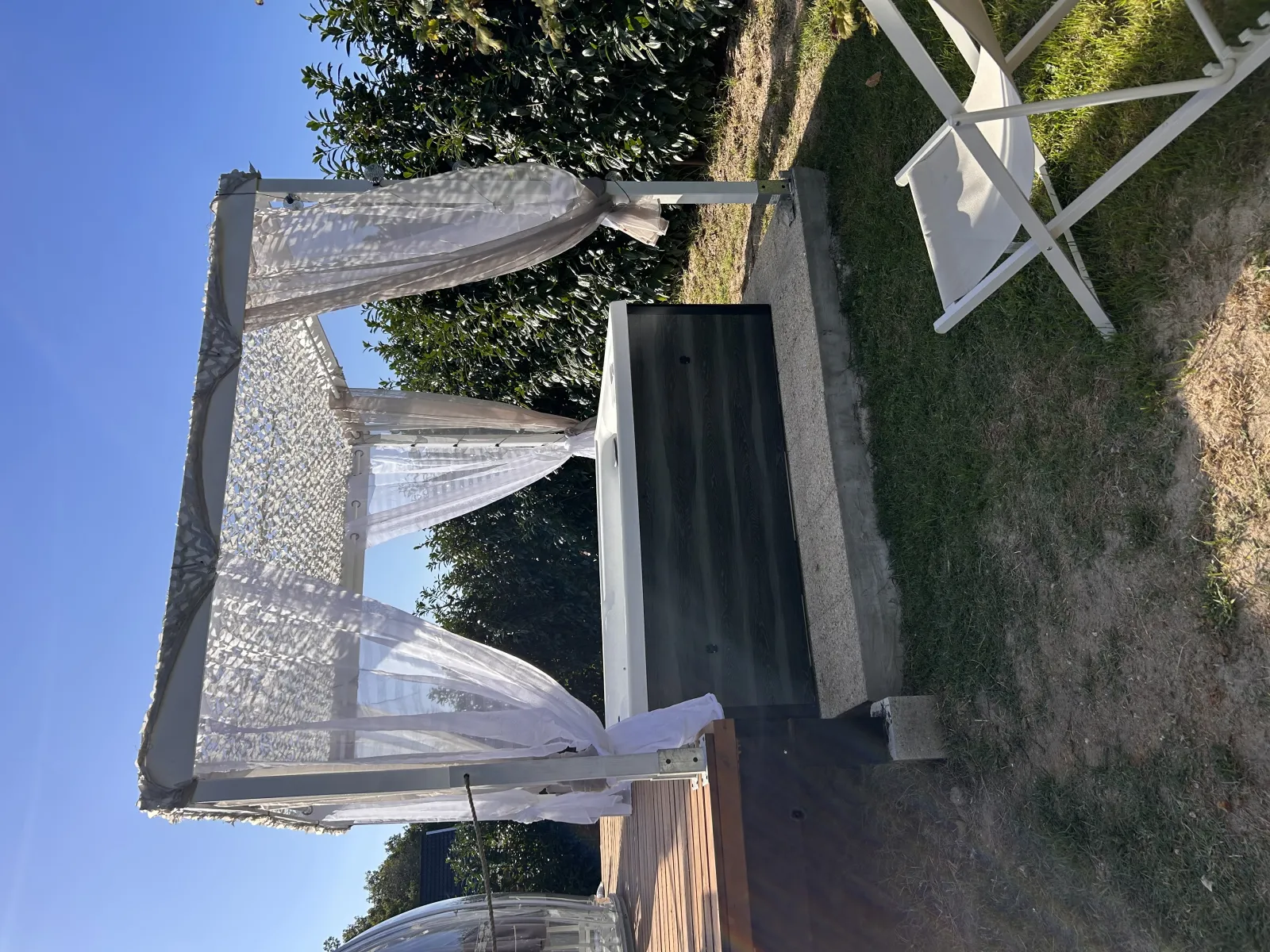 Chambre bulle sous les étoiles à Mur-de-Sologne