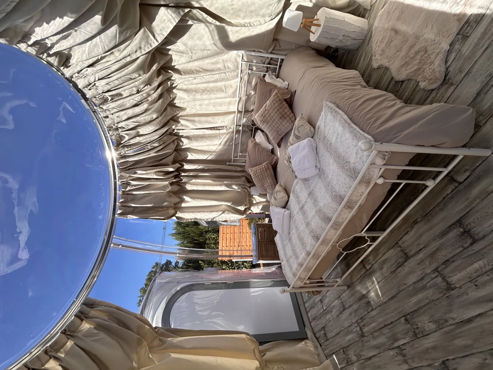 Le Secret des Étoiles & Spa - Bulle avec spa privatif (Mur-de-Sologne, Loir-et-Cher) - photo 8 sur 12