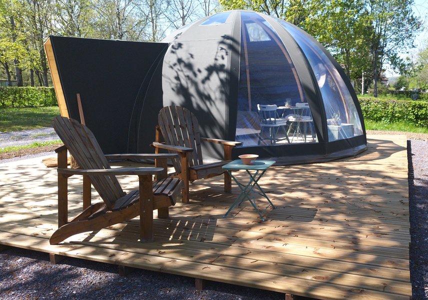 Intérieur bulle à Magnières