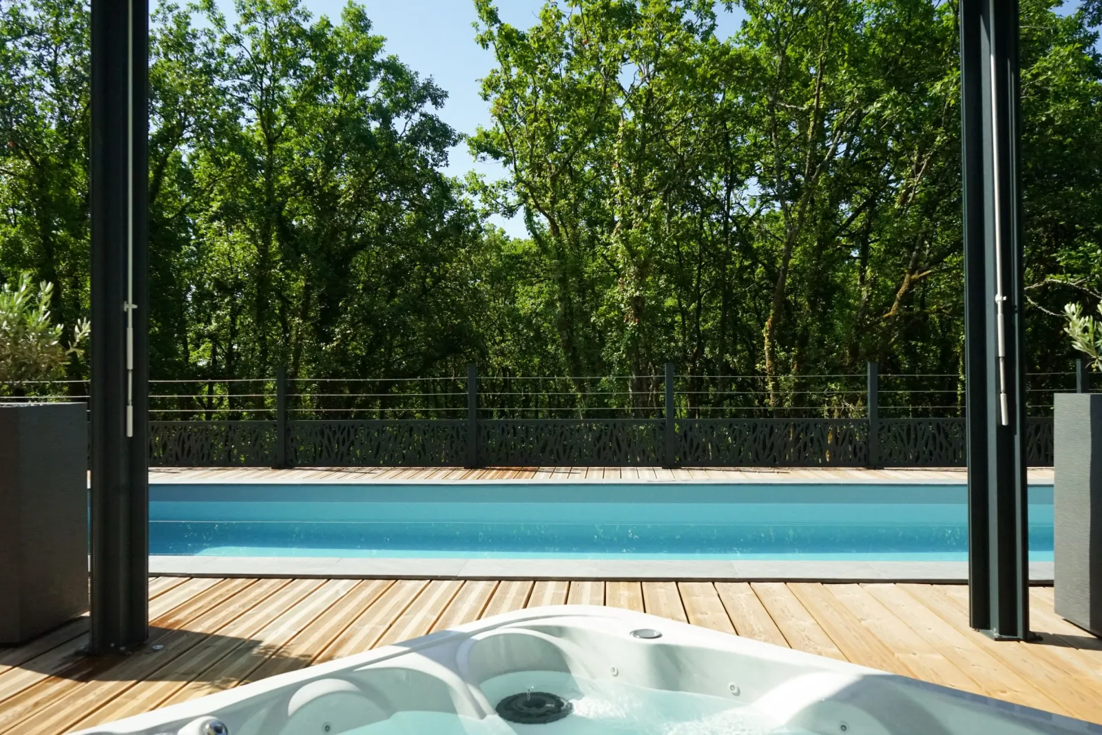 Game of Dome - maison dôme de luxe avec piscine chauffée et spa (Chartrier-Ferrière, Corrèze) - photo 13 sur 48