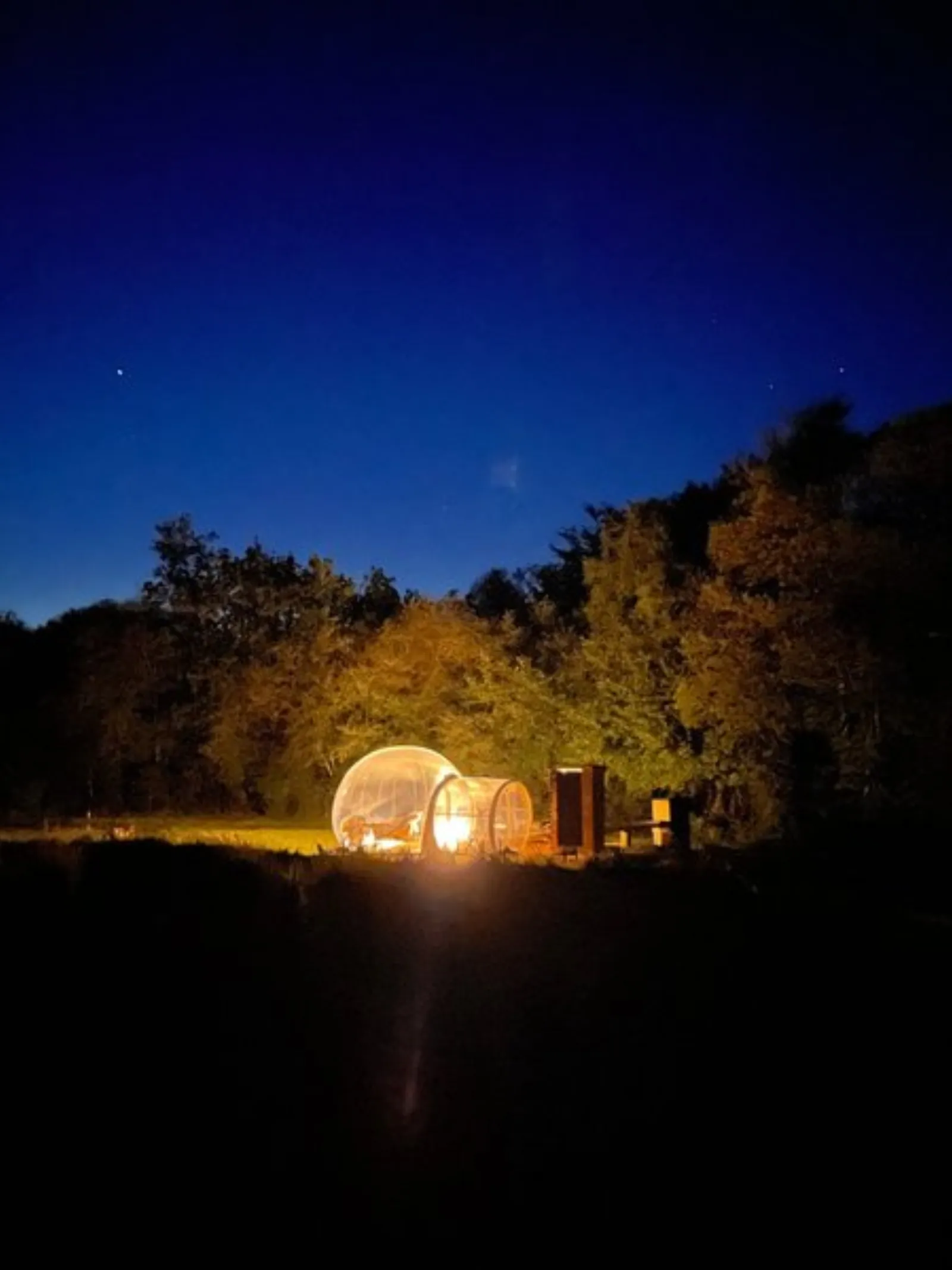 Équipements de la bulle à Tourch