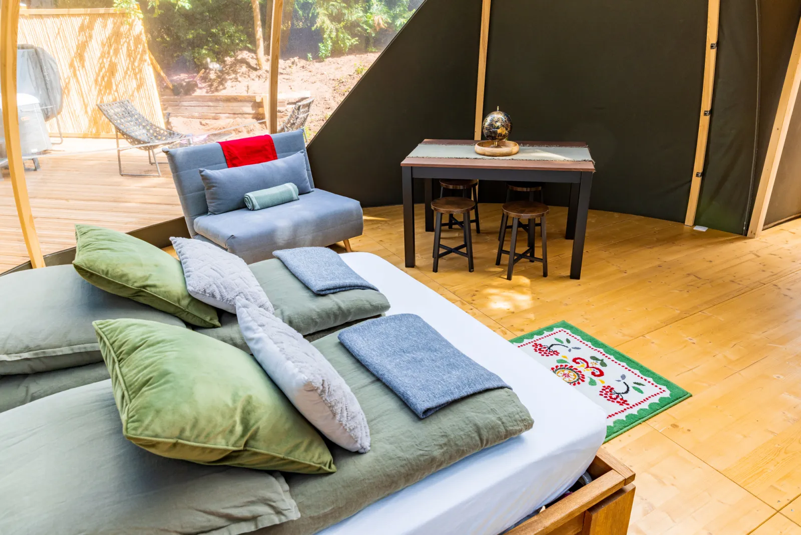 Le Wigwam & Spa - Dôme transparent avec spa privatif (Siersthal, Moselle) - photo 11 sur 16