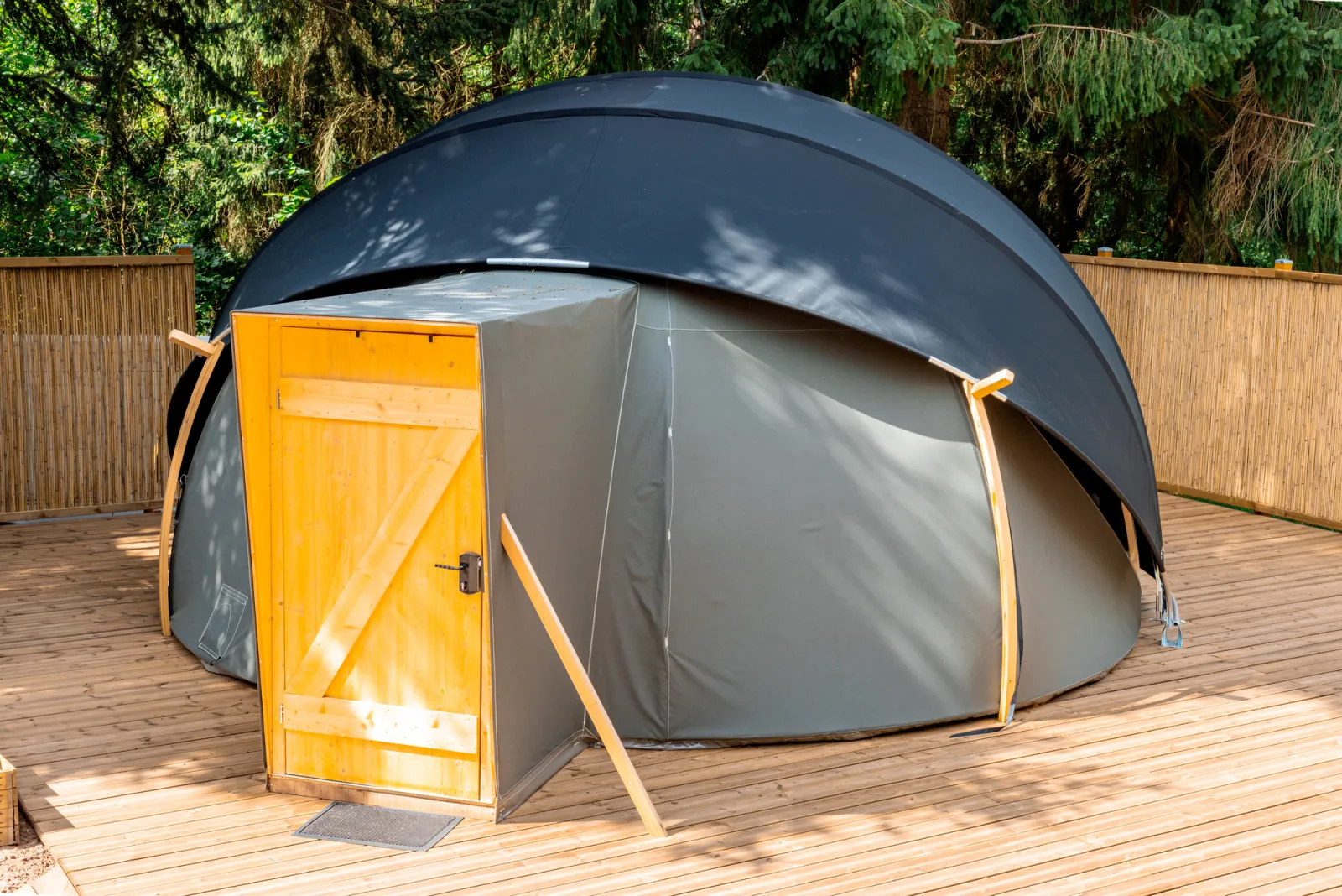 Le Wigwam & Spa - Dôme transparent avec spa privatif (Siersthal, Moselle) - photo 12 sur 16