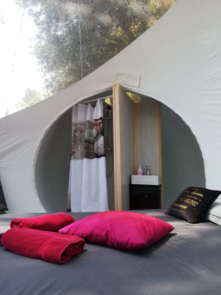 Équipements de la bulle à Carnoules