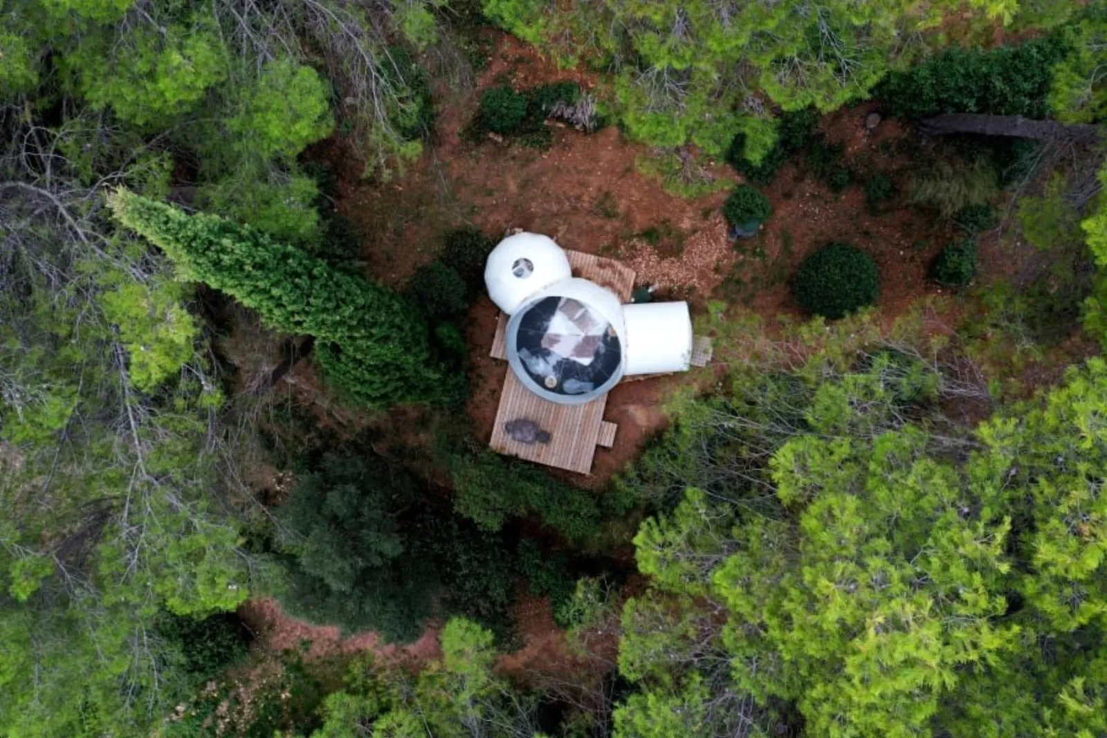 Intérieur bulle à Carnoules
