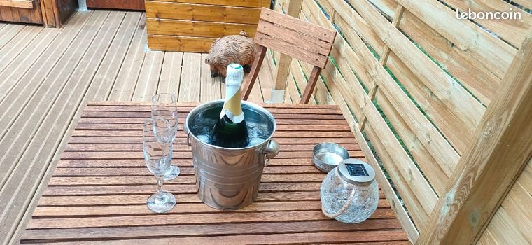 Chambre bulle sous les étoiles à Saint-Diery