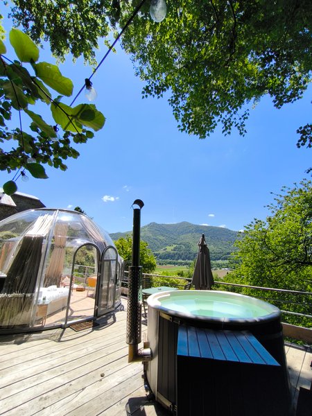 La Big'Bulle Transparente : Bulle en Midi-Pyrénées (Occitanie) – bulle à Gerde, Hautes-Pyrénées