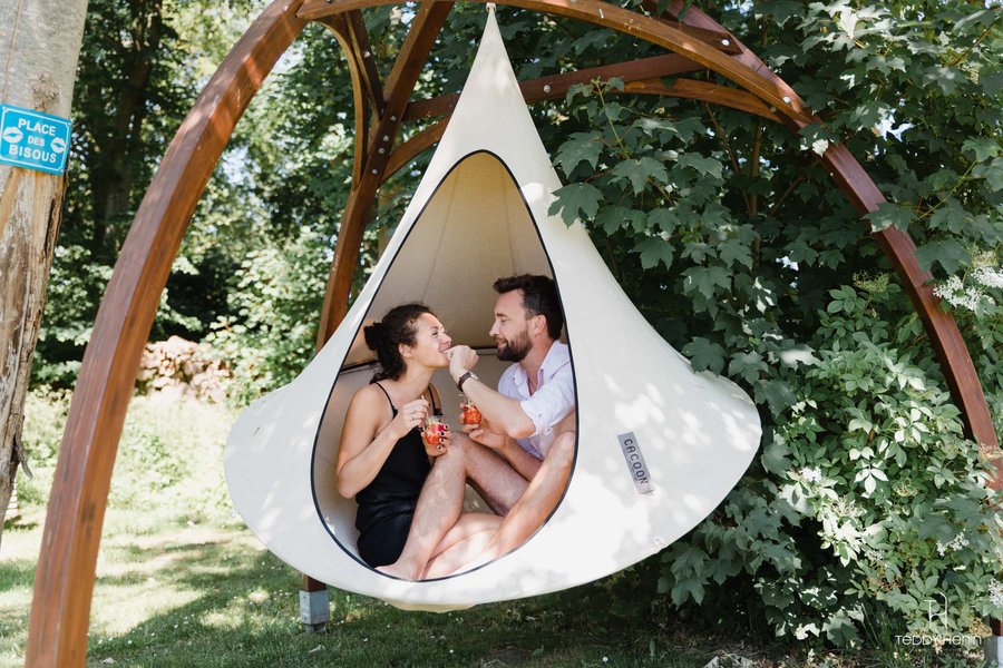 La Bulle au bord de l'eau & Spa et Vélos électriques : Bulle en Picardie (Hauts-de-France) – cadre naturel Somme