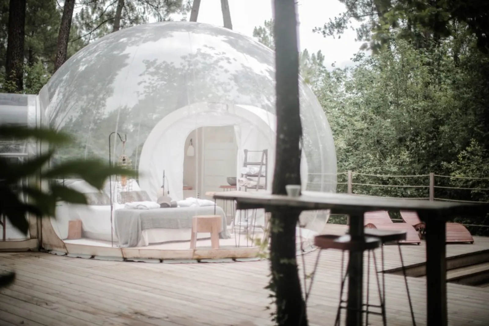 Bulle Semillon & spa : Bulle en Aquitaine (Nouvelle Aquitaine) - vue extérieure