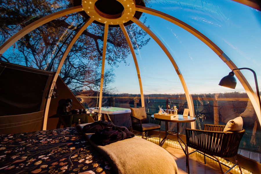 Bulle au sommet du Chêne & Spa : Bulle en Midi-Pyrénées (Occitanie) – photo 8 sur 22