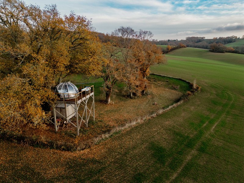 Bulle au sommet du Chêne & Spa : Bulle en Midi-Pyrénées (Occitanie) – photo 19 sur 22