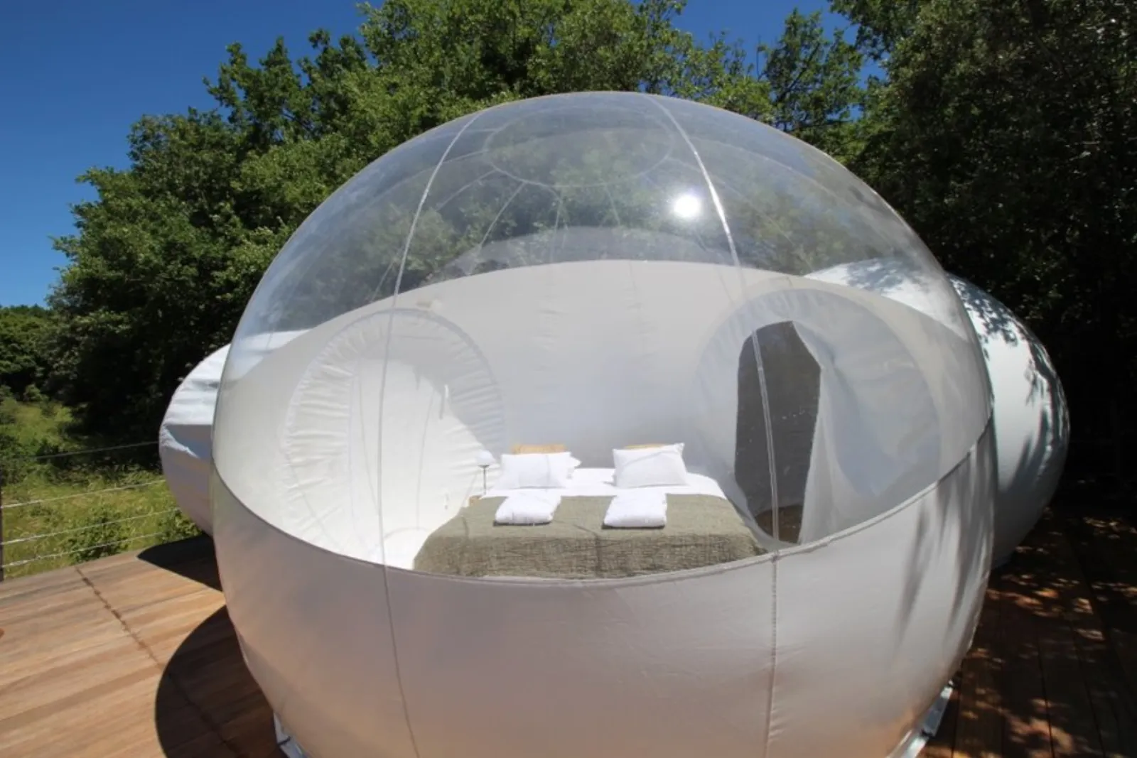 Équipements de la bulle à La Garde-Adhémar