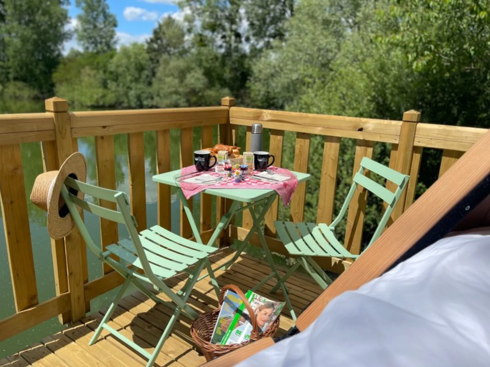 Bulle sur pilotis - cadre naturel Seine-et-Marne