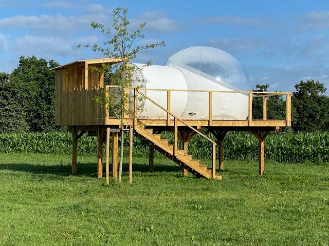 La Bulle de la fée Viviane : Bulle en Bretagne – bulle à Boisgervilly, Ille-et-Vilaine