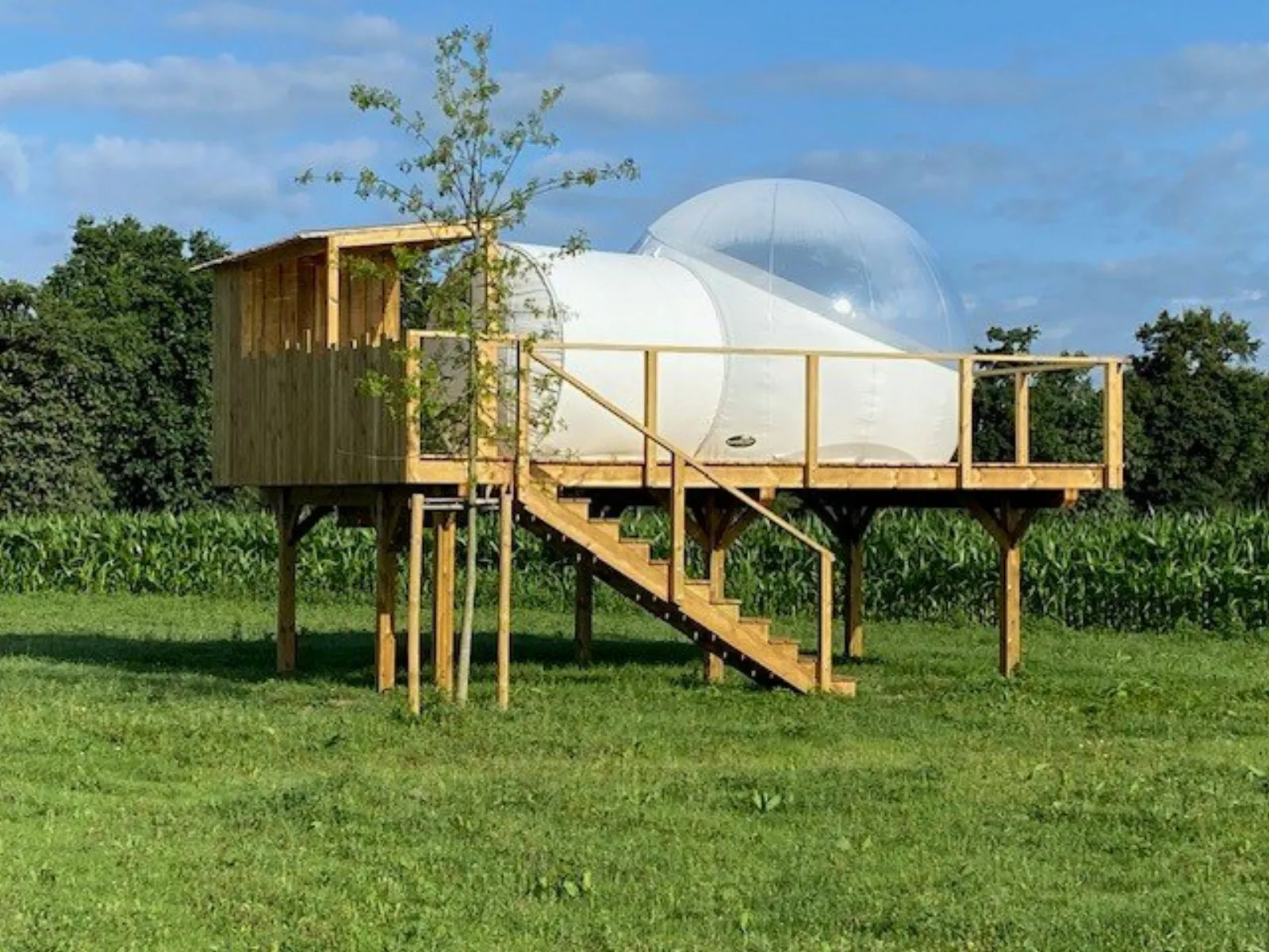 La Bulle de la fée Viviane : Bulle en Bretagne - bulle à Boisgervilly, Ille-et-Vilaine