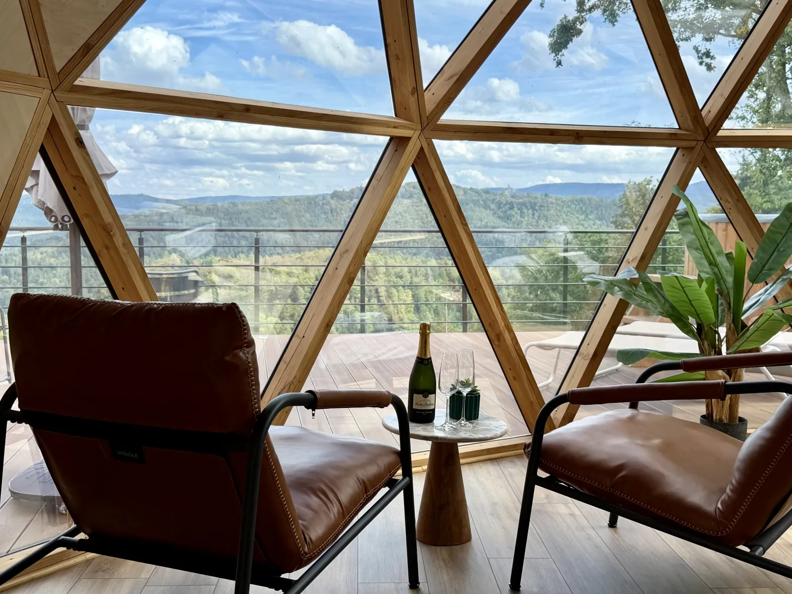 Dôme Aura - Dôme avec sauna panoramique et bain nordique (Hommert, Moselle) - photo 11 sur 25