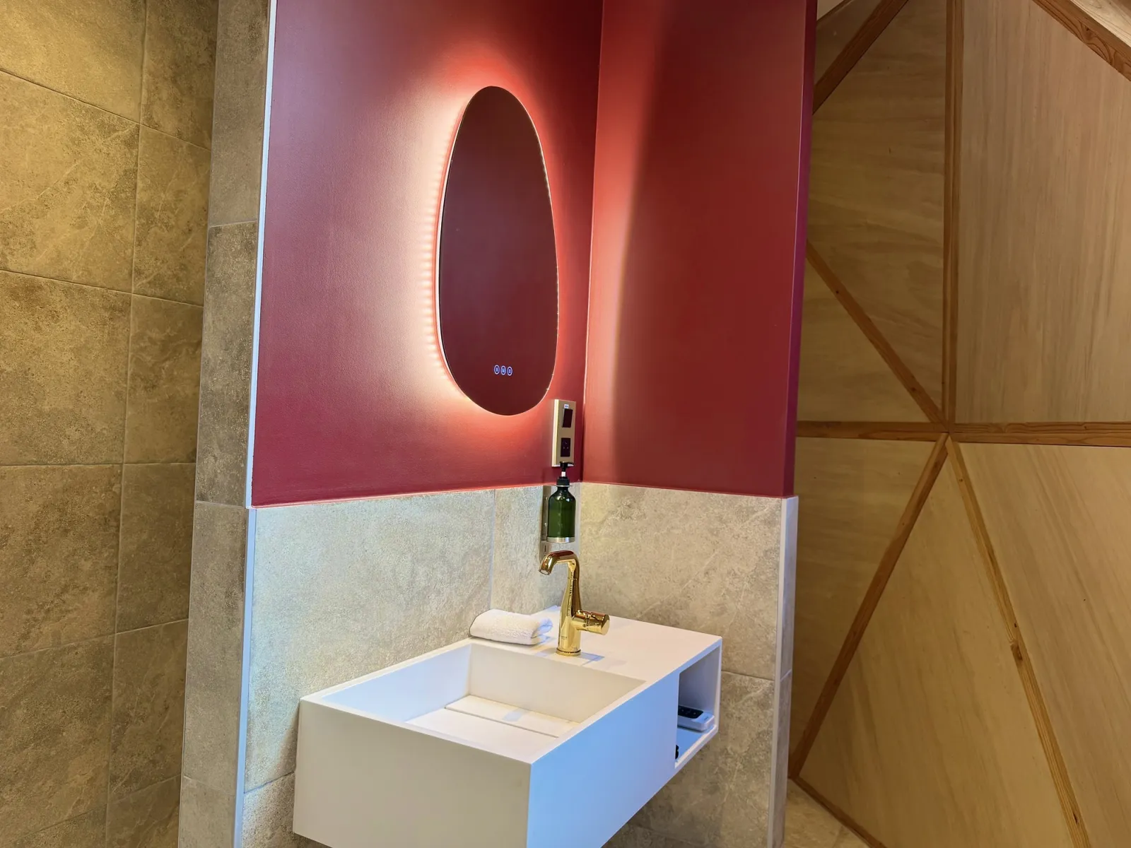 Dôme Aura - Dôme avec sauna panoramique et bain nordique (Hommert, Moselle) - photo 20 sur 25