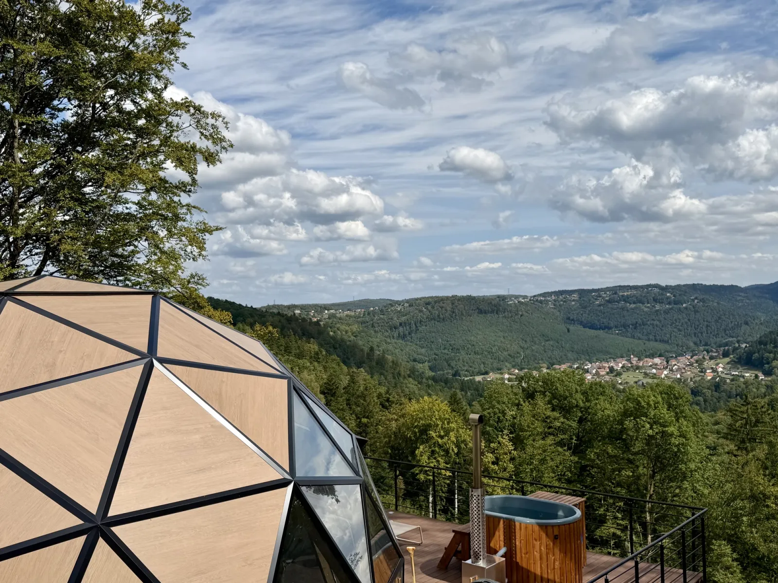 Dôme Aura - Dôme avec sauna panoramique et bain nordique (Hommert, Moselle) - photo 22 sur 25