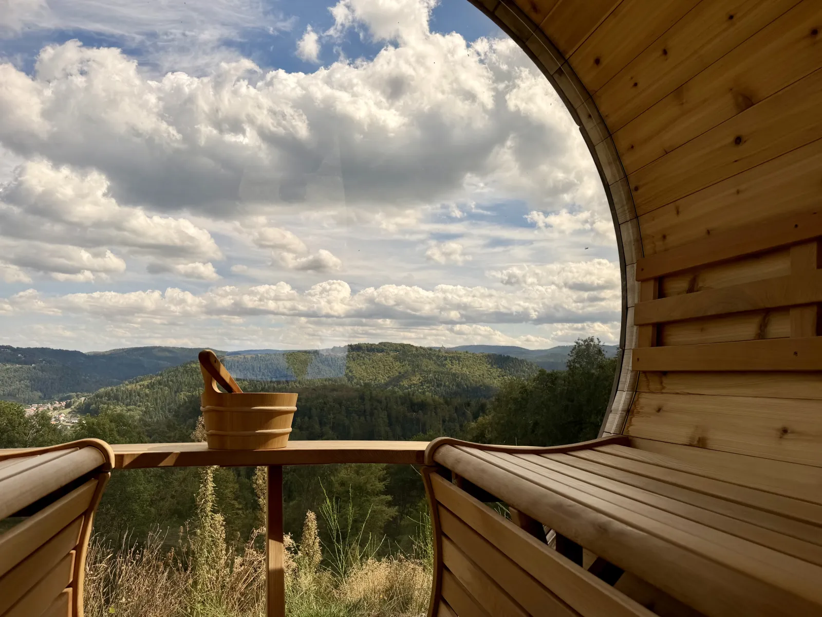 Chambre dôme sous les étoiles à Hommert