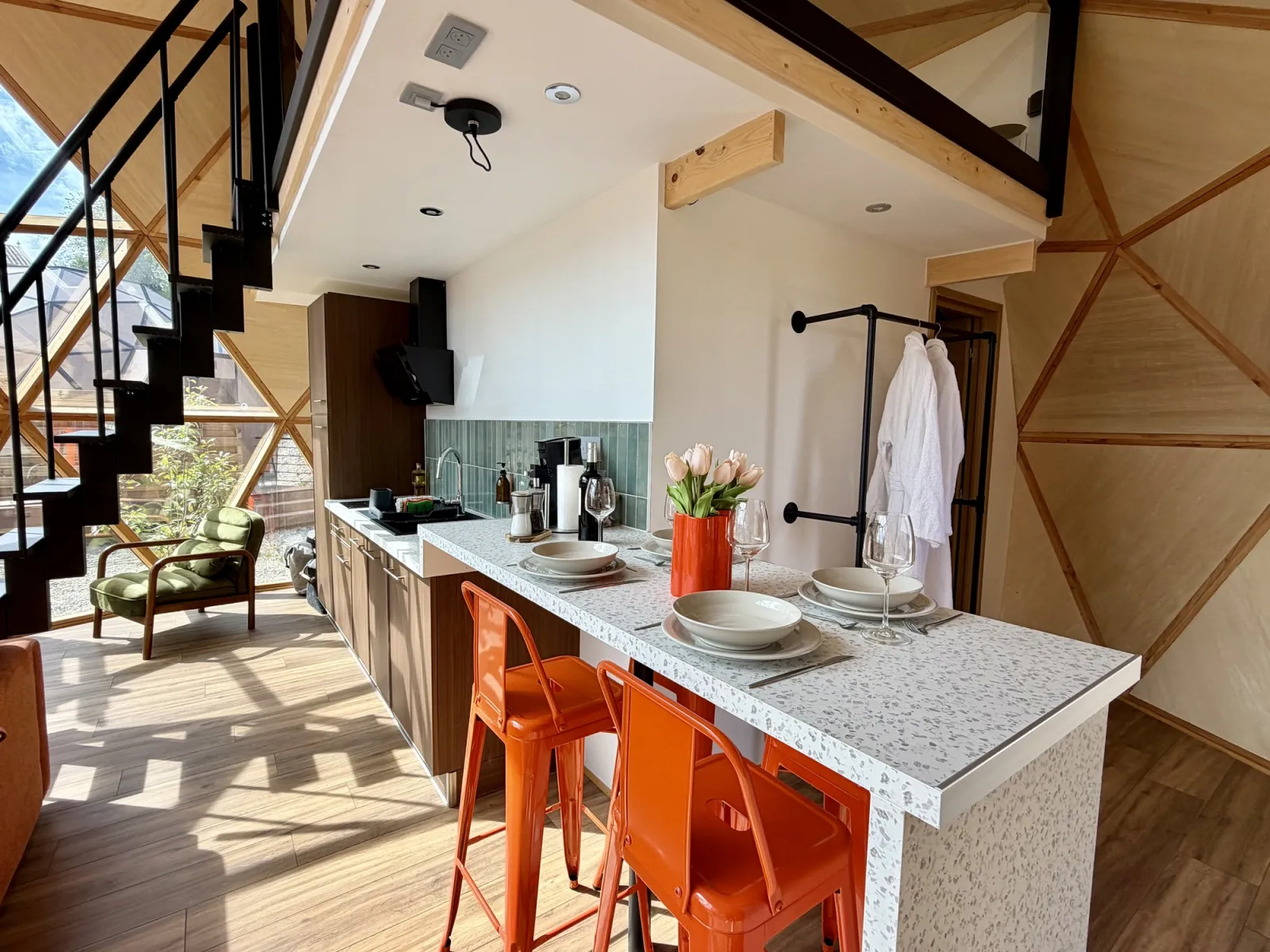 Dôme Orbe - Dôme familial avec sauna et bain nordique (Hommert, Moselle) - photo 7 sur 28