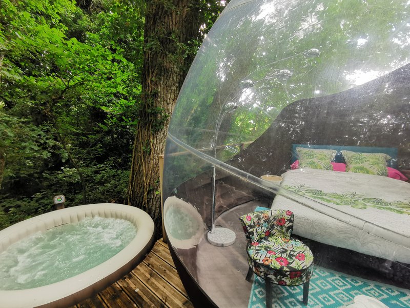 Intérieur bulle à Plouec Du Trieux