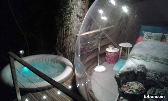 La bulle Sterenn et son SPA privatif : Bulle en Bretagne – photo 7 sur 18