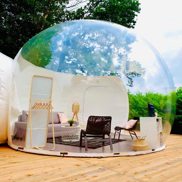 Équipements de la bulle à Saint-Sever-Calvados