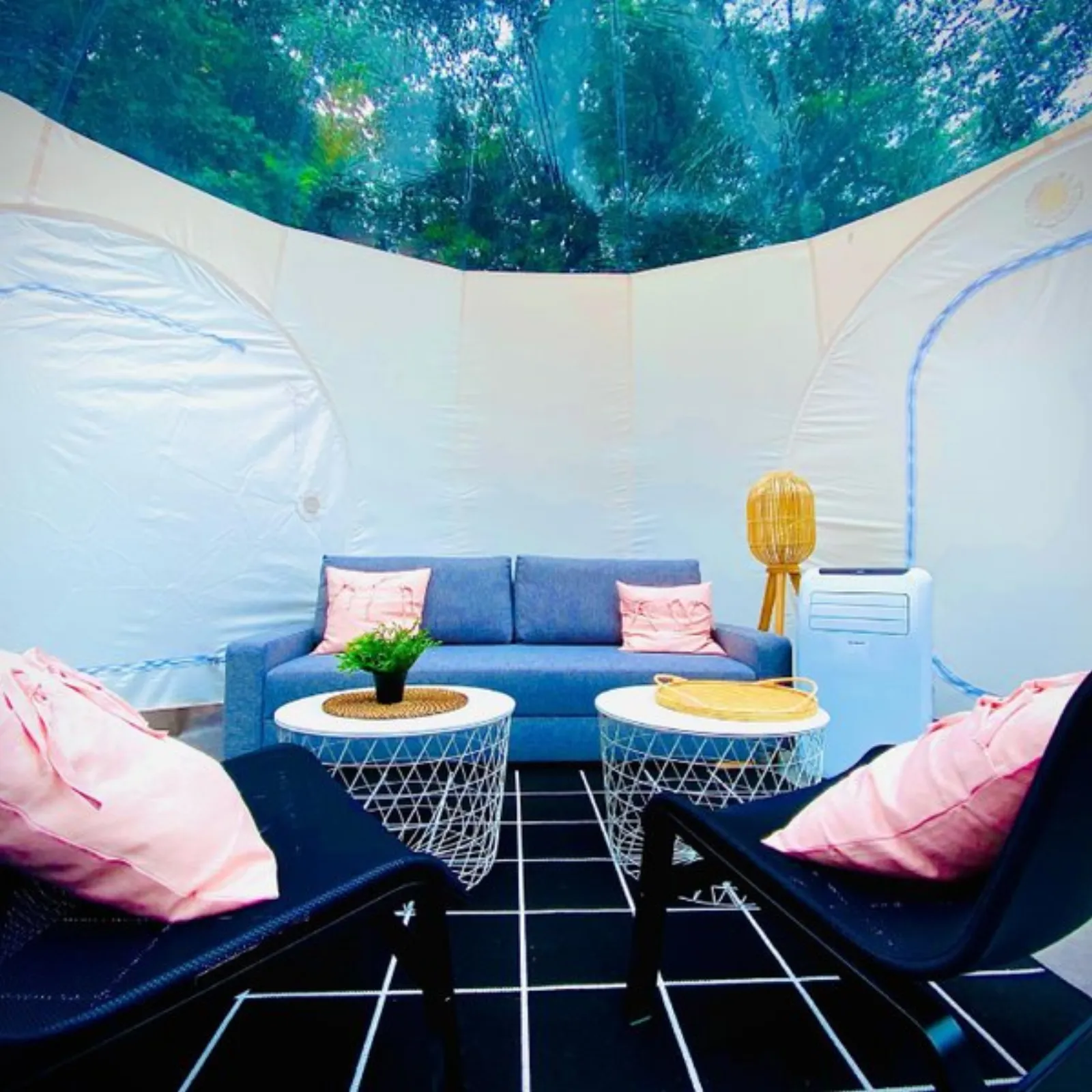 Chambre bulle sous les étoiles à Saint-Sever-Calvados
