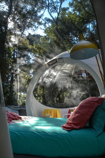 Équipements de la bulle à Hossegor