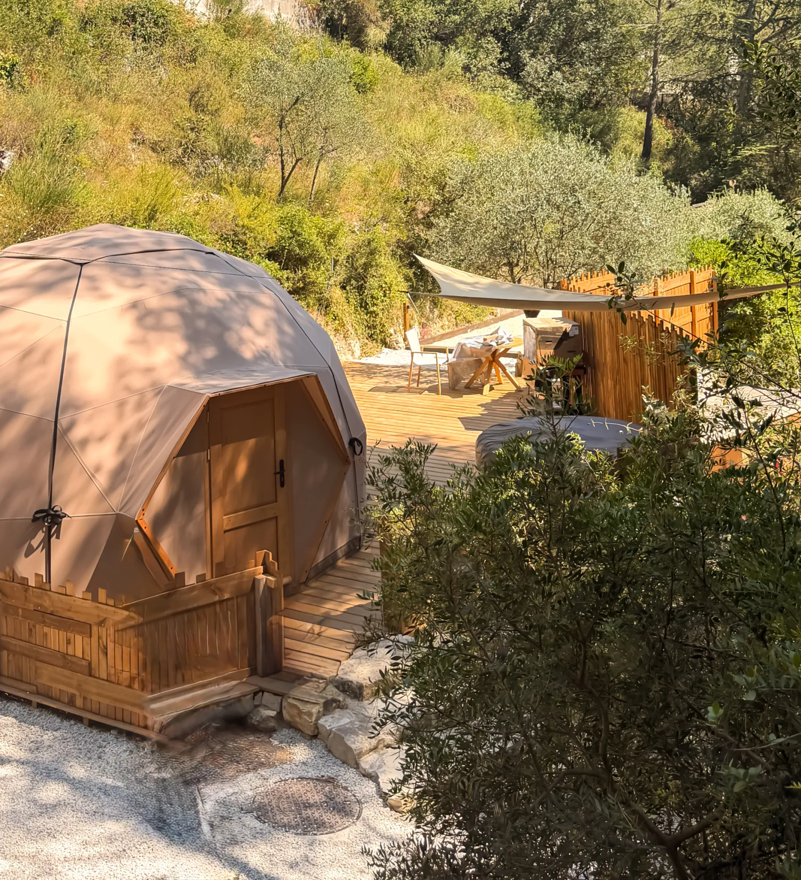 Luméa Dôme & Spa - Dôme avec jacuzzi privatif près de Nice (Tourrette-Levens, Alpes-Maritimes) - photo 11 sur 19